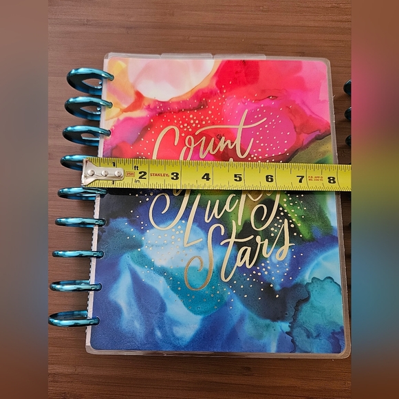 Happy Planner (2021) with Project & Expense Trackers, 3 Dashboards, Metal Discs - Picture 3 of 16